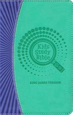 Bible 072836 KJV Study Green & Purple