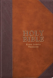 Bible Brown Large Print KJV 117504