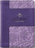 Biblia Lg 12pt Lila Bicolor 43637
