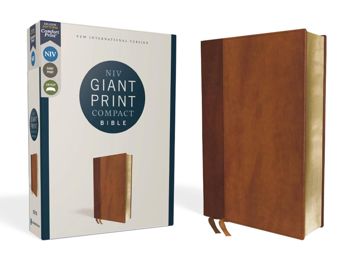 Bible 454731 NIV Giant Print Brown