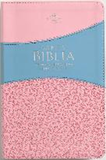Biblia LG 12pt Rosa y Azul 60292