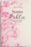 Biblia LG 12pt Flores Rosas 63200