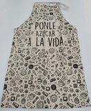 Delantal Ponle azucar a la Vida.