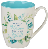 Mug Be still & Know (Blue)