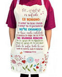 Delantal El Amor es sufrido