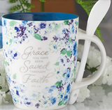 Mug By Grace (w/spoon)
