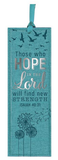 Faux Leather Bookmark Those who Hope