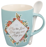 Mug May the Lord Bless you (w/spoon)