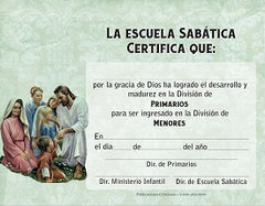 Certificado de Promocion de Primarios