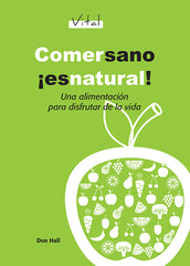 Comer Sano es Natural Rustico (Verde)