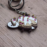 Llavero Divertido Pastel