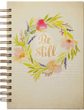 Journal Be Still Wreath