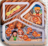 Divided Plate Daniel