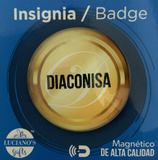 Diaconisa Magnetic Badge Round