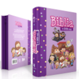 Biblia Mi Gran Viaje Lila con cierre