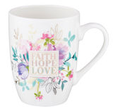 Mug Faith Hope Love