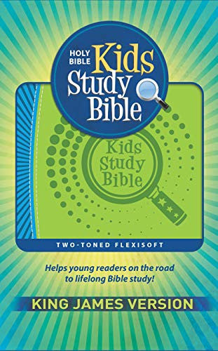 Bible 072829 KJV Study Blue & Green