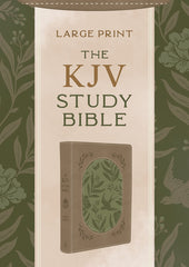 Bible KJV Study LP 095851 Green