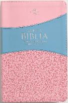 Biblia LG 12pt Rosa y Azul 60292