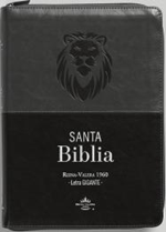 Biblia LG 15pt Negro Cierre 66393