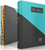 Biblia LG 15pt Turquesa 61657