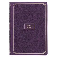 Bible Giant Print Purple Indexed