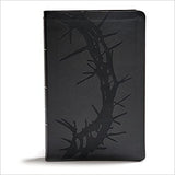 Bible Giant Print Charcoal Index 954099