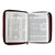 Biblia LG 15pt Vino Oscuro Cierre 61619