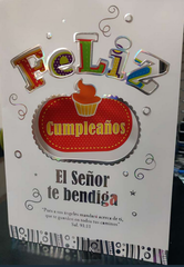 Tarjeta Feliz Cumpleaños El Señor te Bendiga