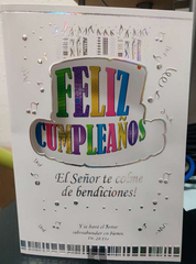 Tarjeta Feliz Cumpleaños