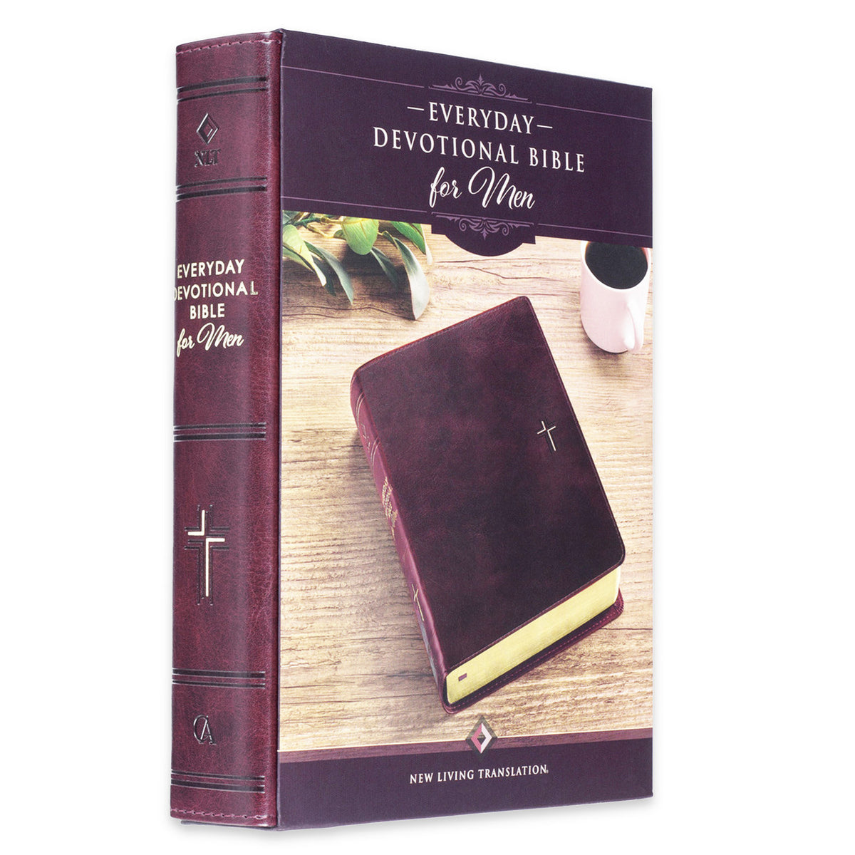 Bible 524112 Devotional NLT for Men