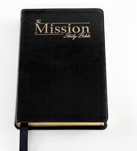 Bible Mission Study Black KJV