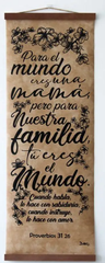Pergamino Biblico Proverbios 31:26