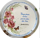 Plato Decorativo Tengo planes de bien