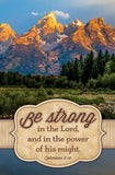 Bulletin # U7747 Be strong in the Lord