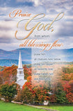 Bulletin # AP2158 Praise God