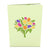 Tarjeta Pop Up Tulip Bouquet