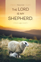 Boletin # 3951 The Lord is my Shepherd