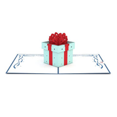 Tarjeta Pop Up Birthday Gift Box