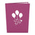 Tarjeta Pop Up Ballon Bouquet