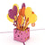 Tarjeta Pop Up Ballon Bouquet