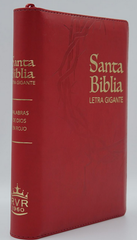 Biblia Letra Grande Roja Cierre Indice RV 1960 14pt