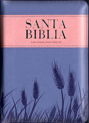 Biblia Portatil Cierre Violeta