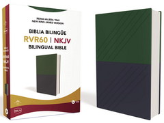 Biblia Bilingue RV1960 NKJV Verde