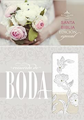 Biblia de Boda Blanco Lino