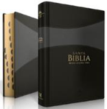 Biblia LG TM 12pt Negro y Gris 60308