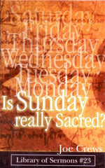 PB Is Sunday Really Sacred?