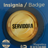 Servidora Magnetic Badge