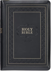 Bible GP Black Zipper KJV Index 728798